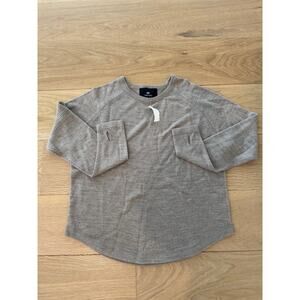 NWT Twenty5A Acrylic Brown Sweater Size Small